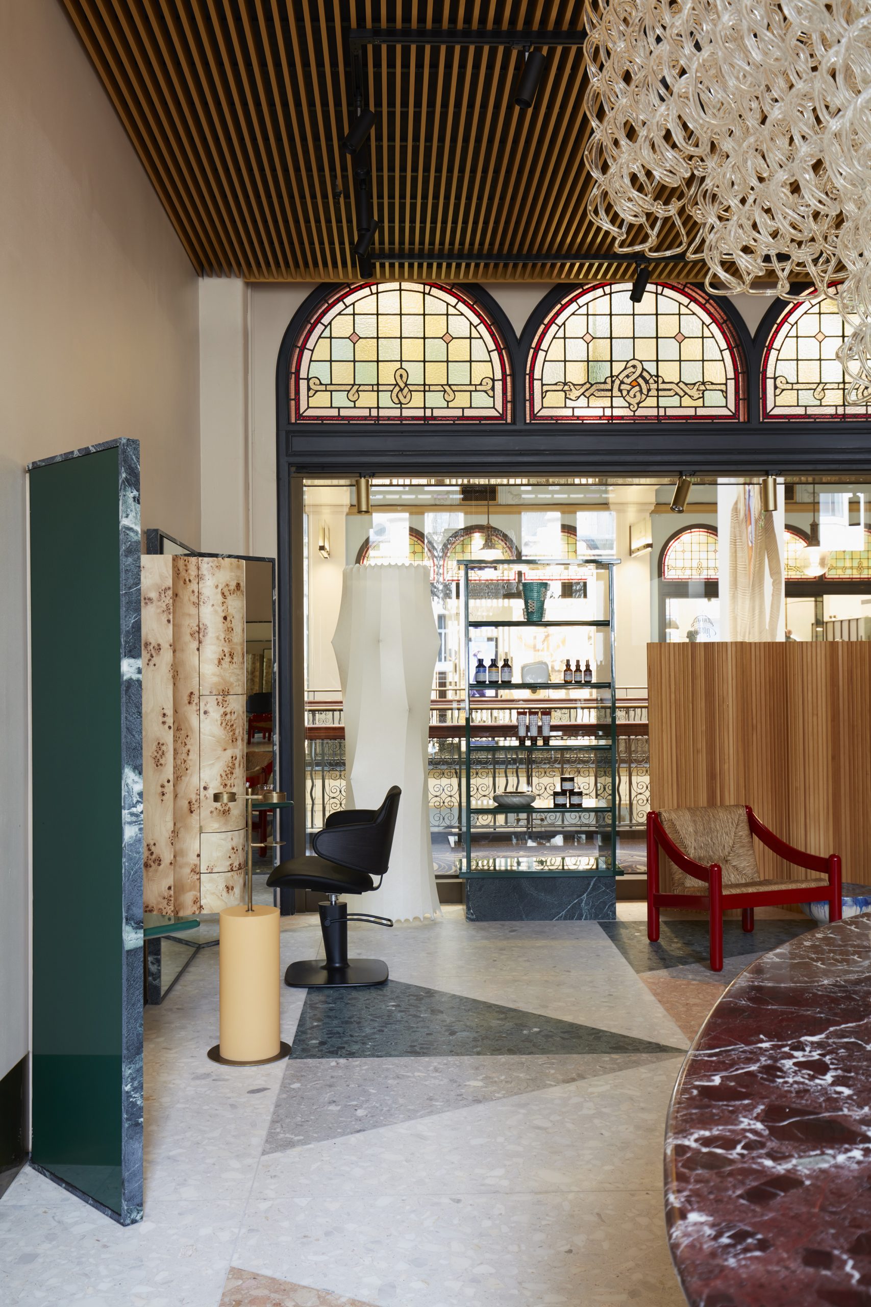 KODA QVB salon interior